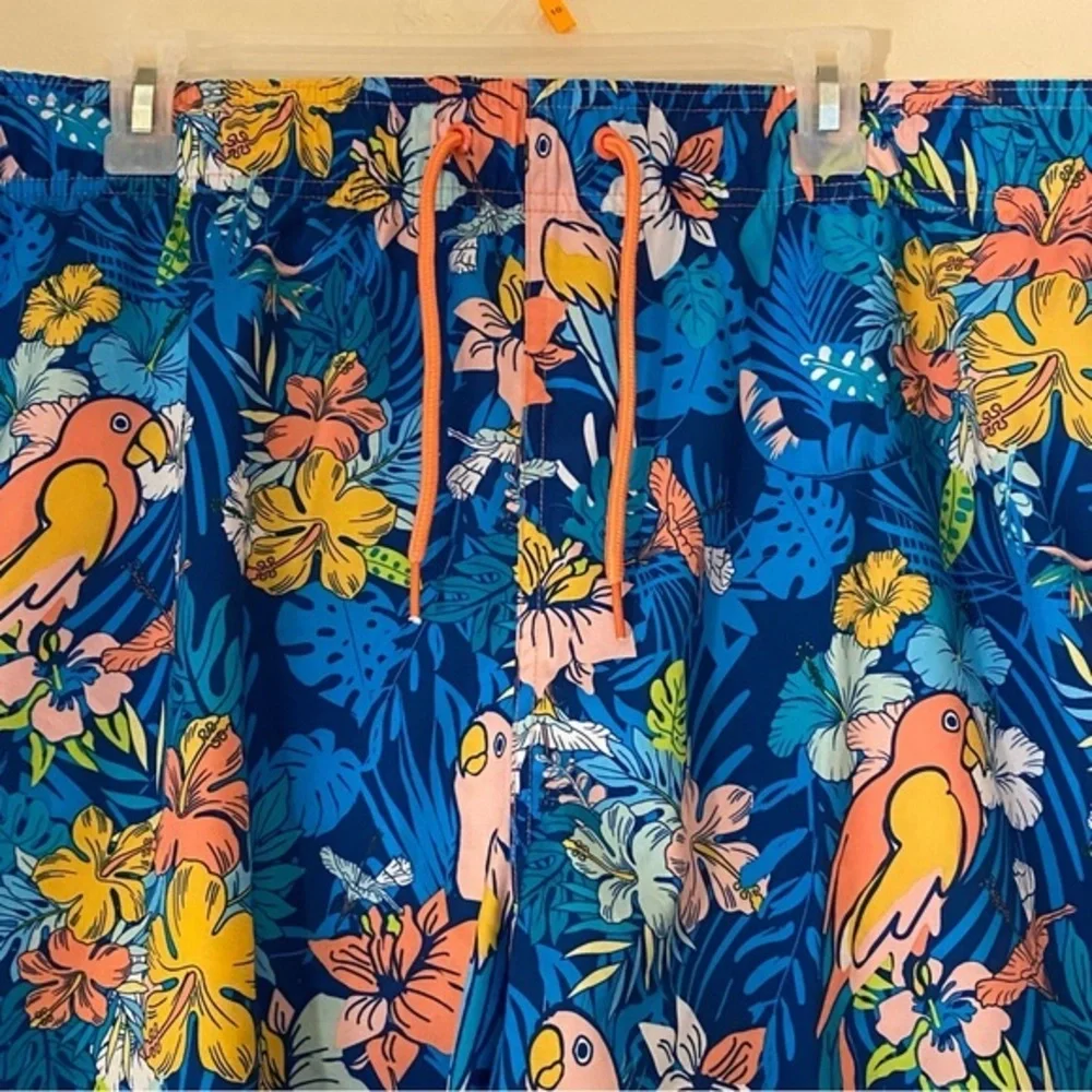 New‎ Mens Swim Novelty Shorts Above The Knee Size 3XL 38-40 Blue